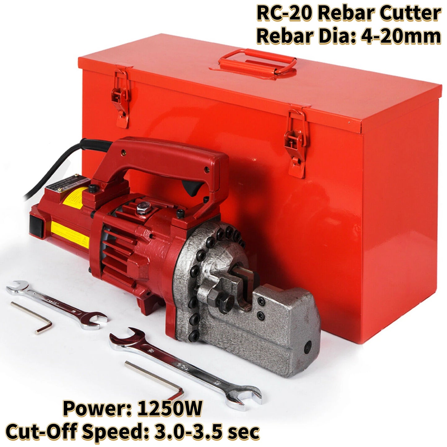 SucceBuy RC-16/20/22/25 Portable Electric Hydraulic Rebar Cutter 4mm-25mm 900W 1250W 1350W 1700W for Railways Oil Fields