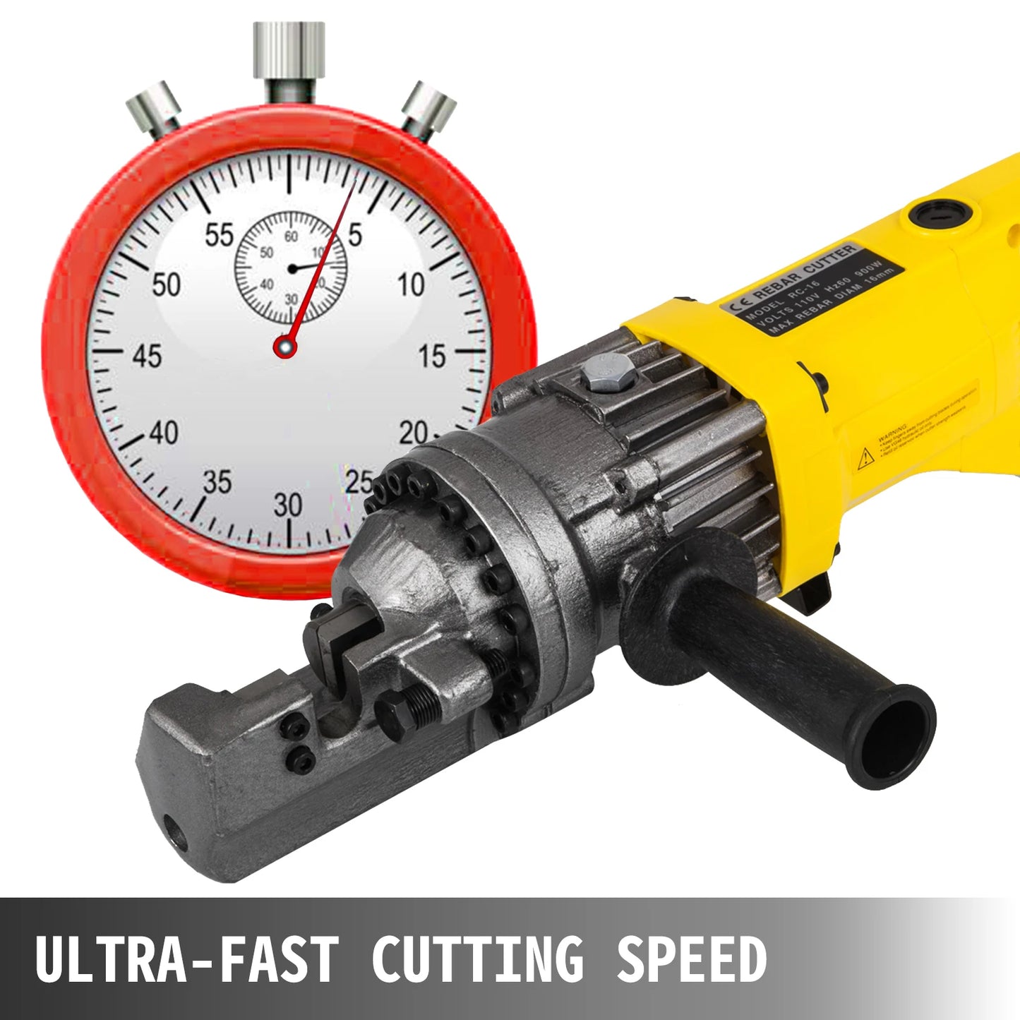 SucceBuy RC-16/20/22/25 Portable Electric Hydraulic Rebar Cutter 4mm-25mm 900W 1250W 1350W 1700W for Railways Oil Fields