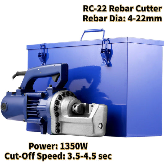 SucceBuy RC-16/20/22/25 Portable Electric Hydraulic Rebar Cutter 4mm-25mm 900W 1250W 1350W 1700W for Railways Oil Fields
