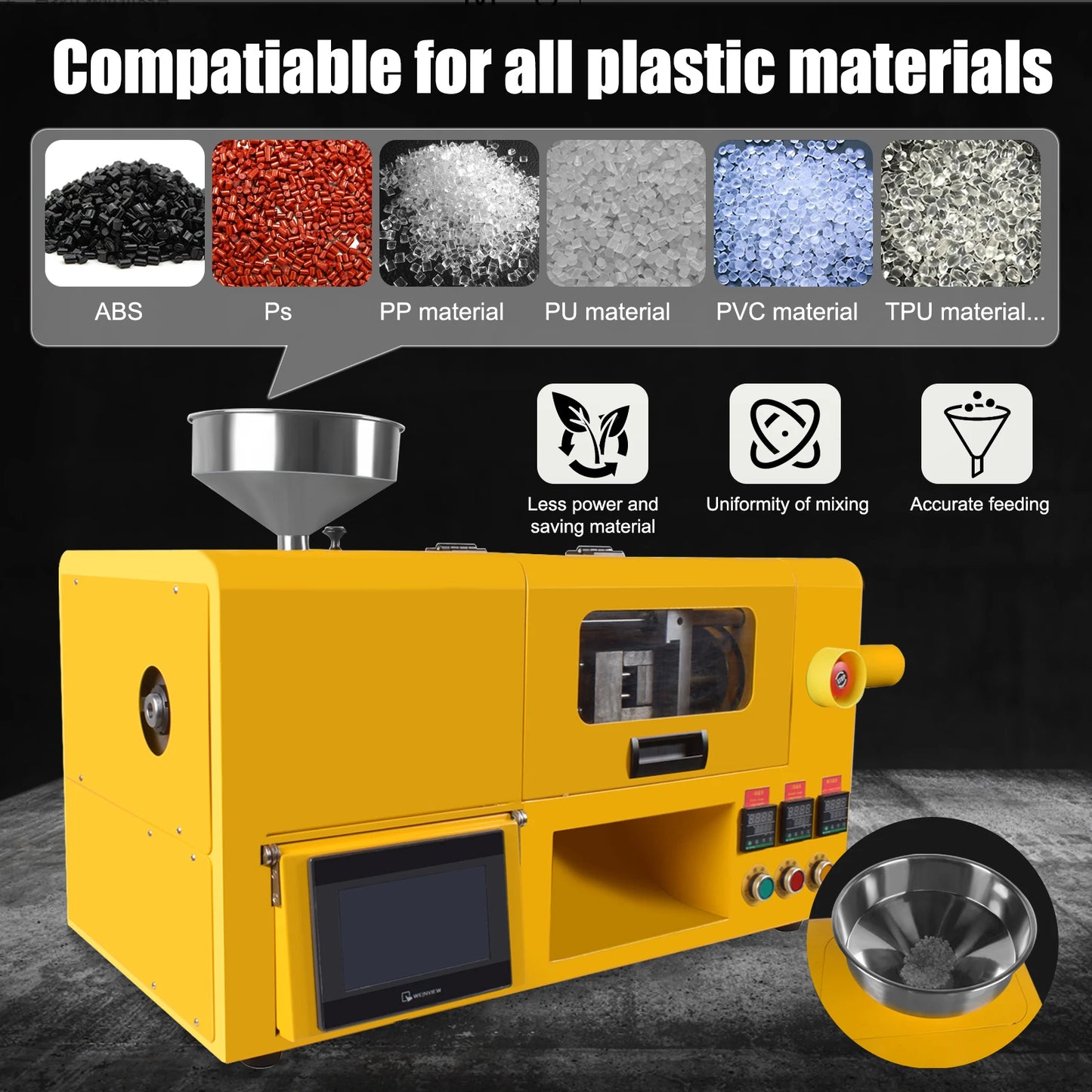 Mini-220 Horizontal Small Plastic Molding Machine Desktop Injection Molding Machine For Producing Micro Plastic Parts PLA PC PE