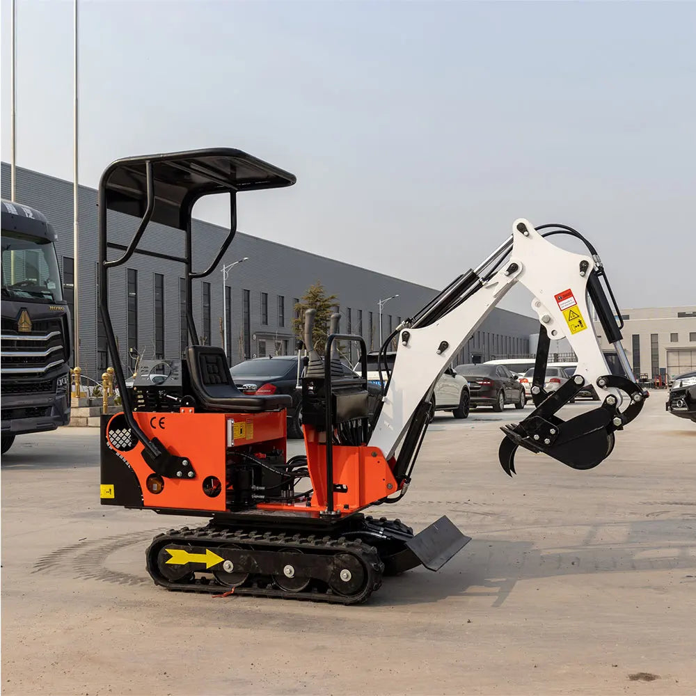 USA Stock Crawler Mini Excavator 0.8 Ton Digger EPA Engine small Excavator for Gardens Farms Door to Door Delivery