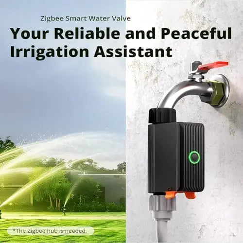 Smilewolf SWV Zigbee Smart Water Valve IP55, eWeLink, Alexa, Google Home Compatible (A-SWV-NH)