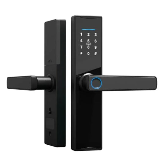 WiFi Smart Lock Tuya Smart Fingerprint Lock Door Lock Keypad Door Lock with Handle Fingerprint Electronic Deadbolt Smart Door L