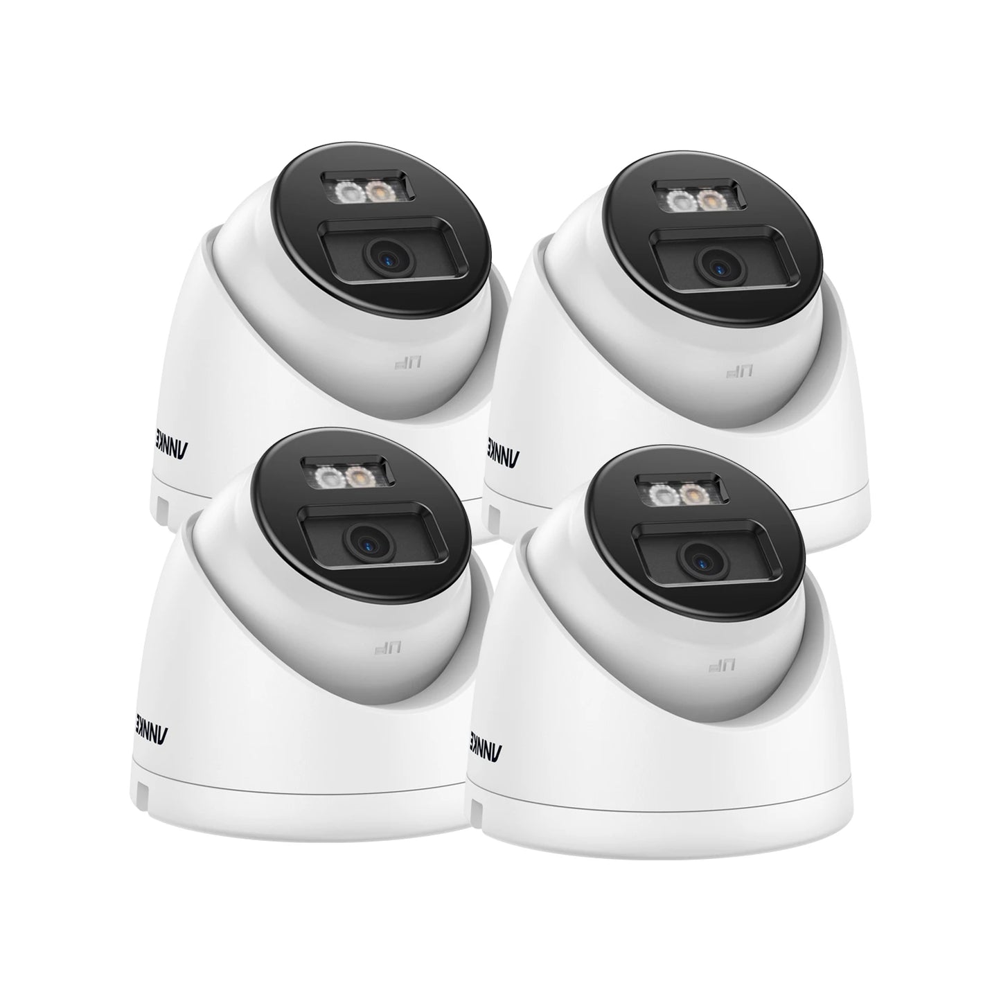 ANNKE 4X Ultra HD 8MP POE Camera 4K Outdoor Indoor Weatherproof Security Network Bullet EXIR Night Vision Email Alert Camera Kit