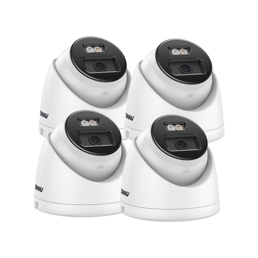 ANNKE 4X Ultra HD 8MP POE Camera 4K Outdoor Indoor Weatherproof Security Network Bullet EXIR Night Vision Email Alert Camera Kit